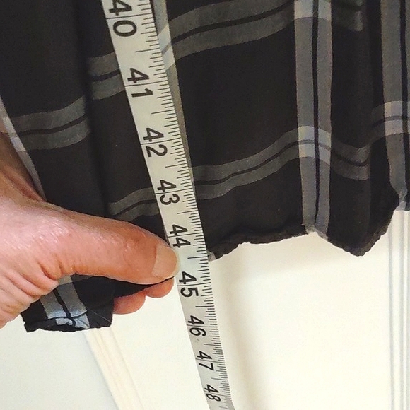 Womens medium length plaid dress - Picture 12 of 14